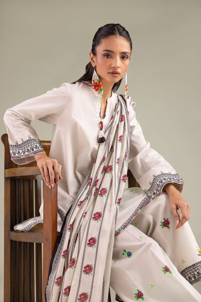 Embroidered | Cambric | Kurta | USD 35.00