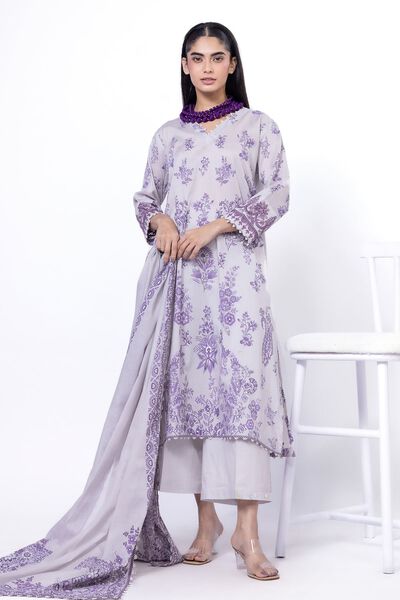 Embroidered | Lawn | Fabrics 3 Piece | USD 22.50