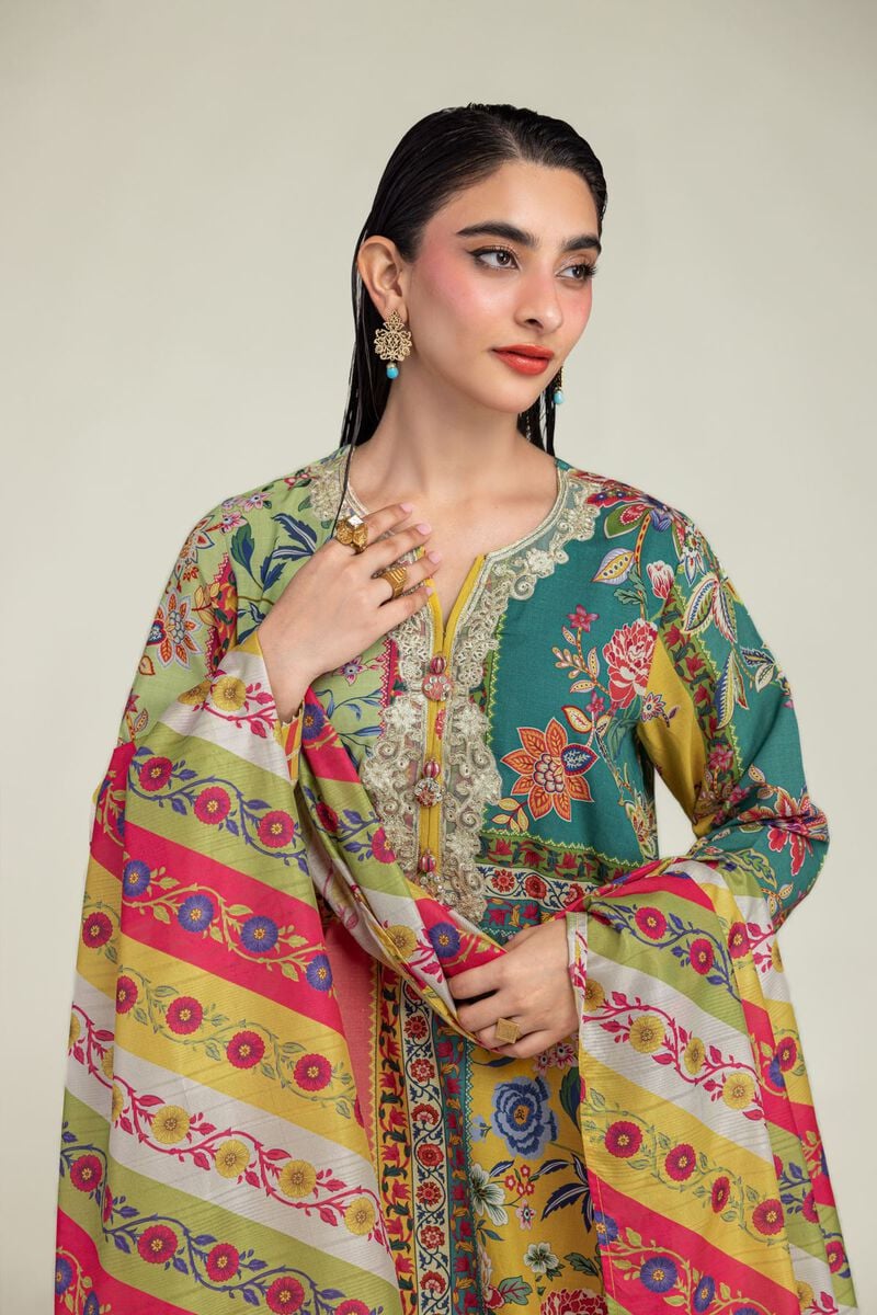 Embroidered | Mesuri | Mesuri Floral Dupatta | USD 30.00