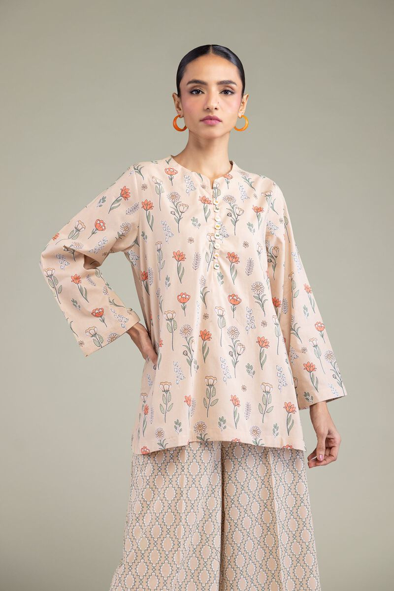 Printed | Cambric | Floral Cambric Kurta | USD 30.00