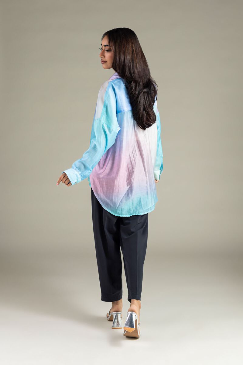 Printed | Raw Silk | Shirt | USD 17.50