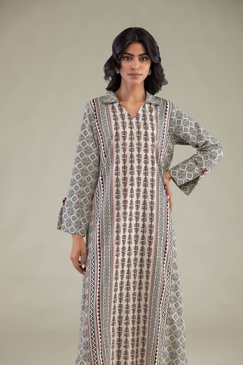 Printed | Cambric | Cambric Longline Kurta | USD 35.00