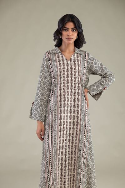 Printed | Cambric | Cambric Longline Kurta | USD 35.00