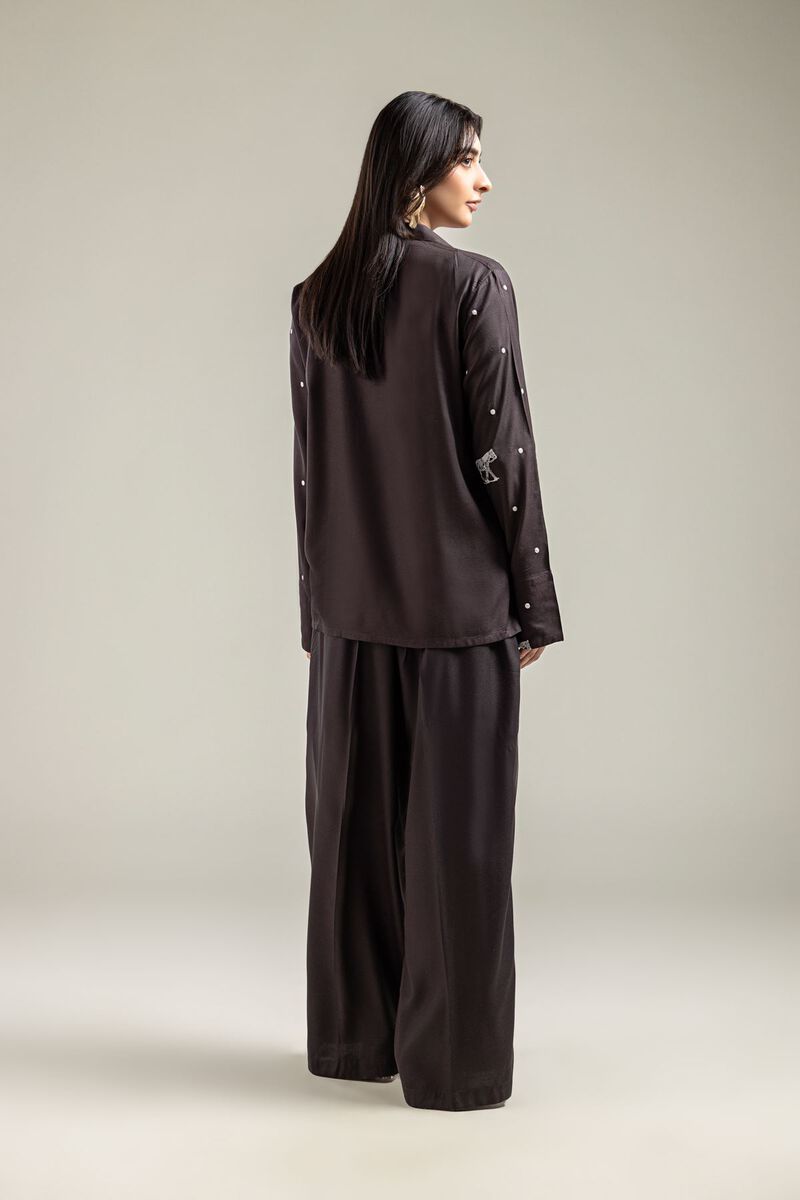 Embroidered | Viscose Crepe | Blouse | USD 40.00