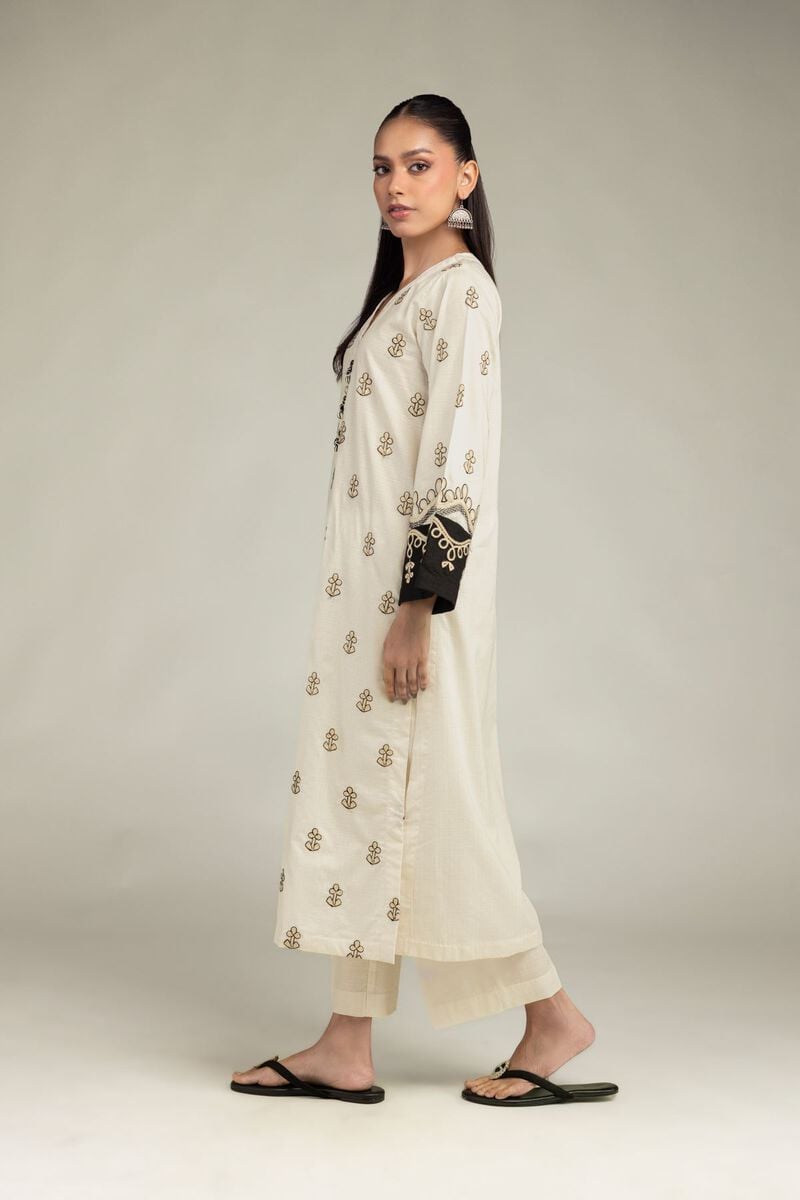 Embroidered | Cotton Dobby | Cotton Dobby Pants | USD 25.00