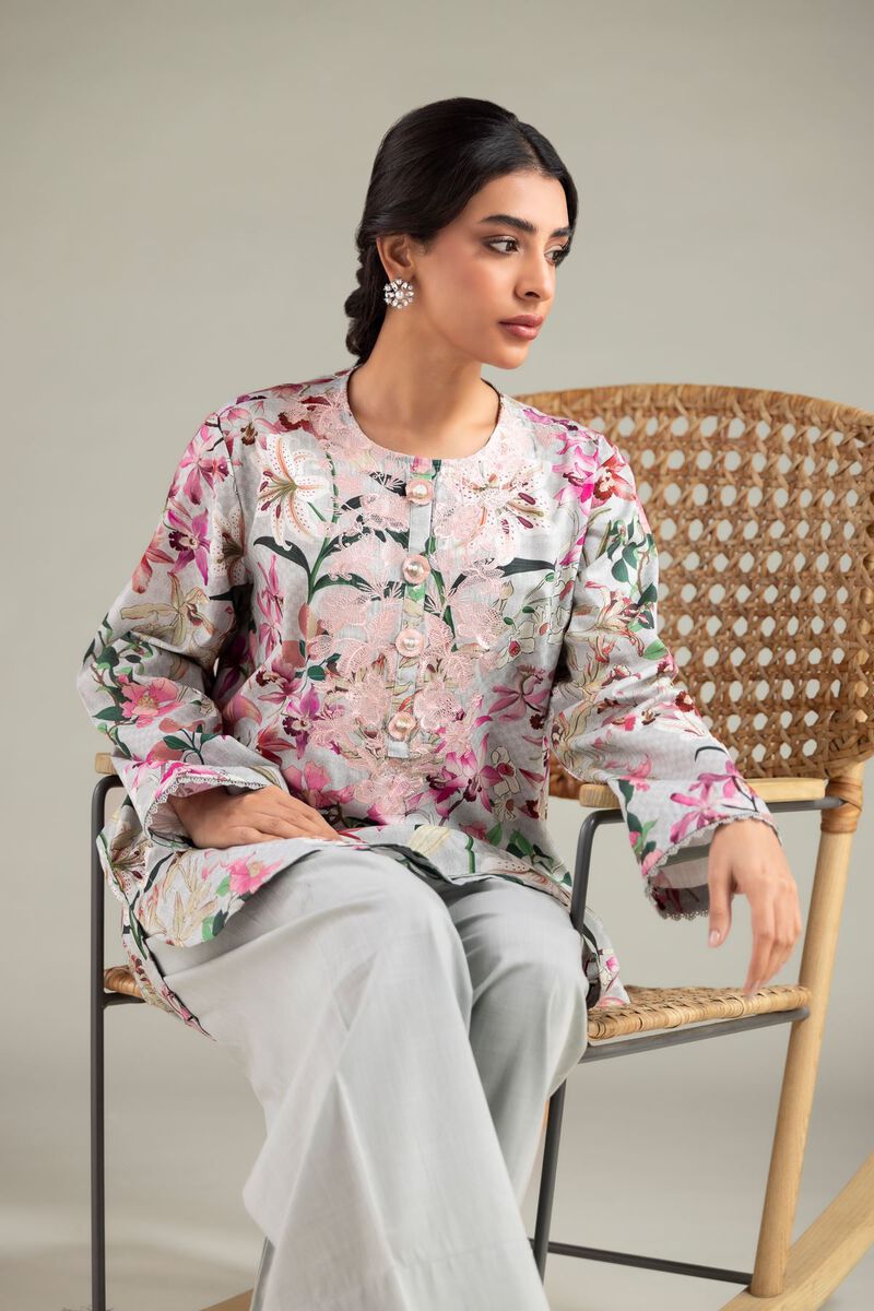 Embroidered | Textured Cotton | Kurta | USD 35.00
