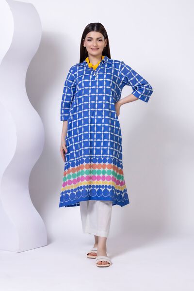 Printed | Crosshatch Poplin | Pants | USD 7.50