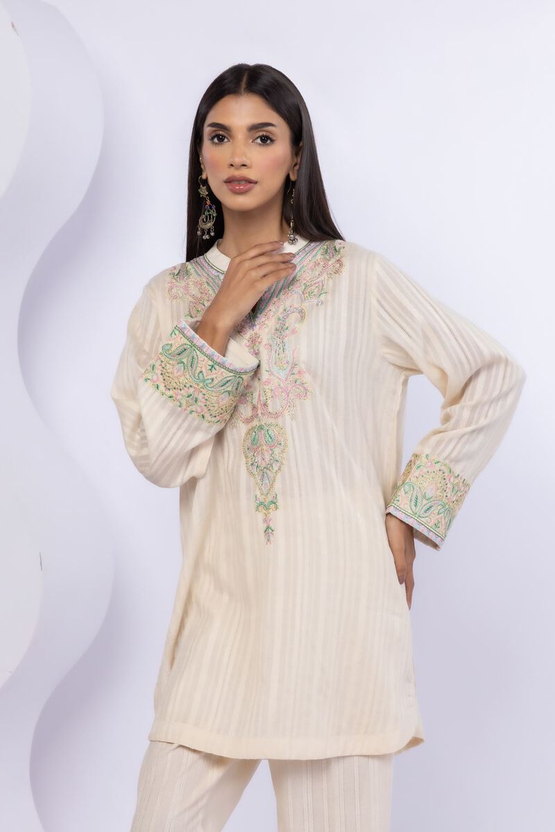 Embroidered | Leno | Kurta | USD 10.50