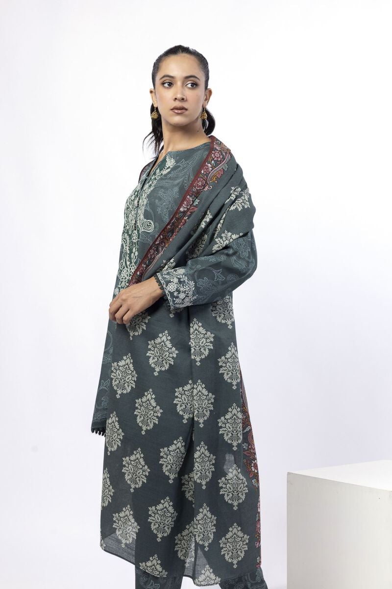 Embroidered | Light Khaddar | Tailored 3 Piece | USD 50.00