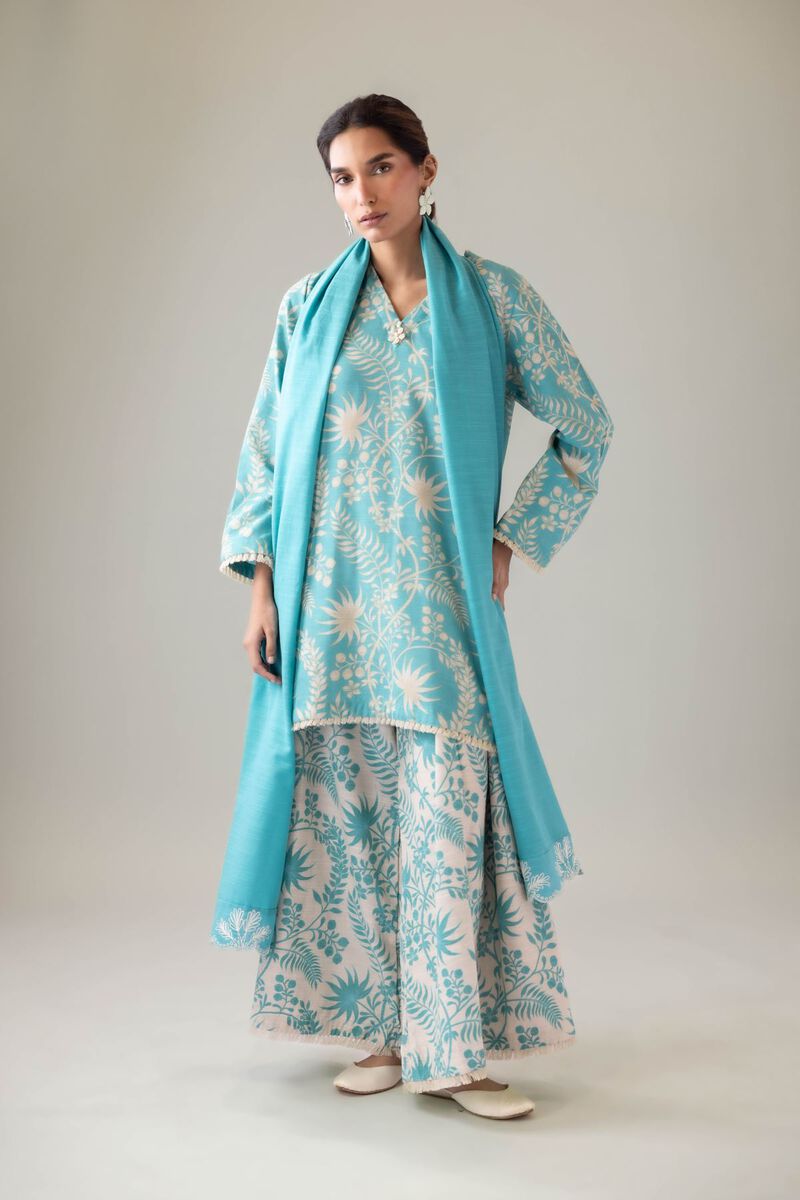 Embroidered | Textured Cotton | Dupatta | USD 20.00