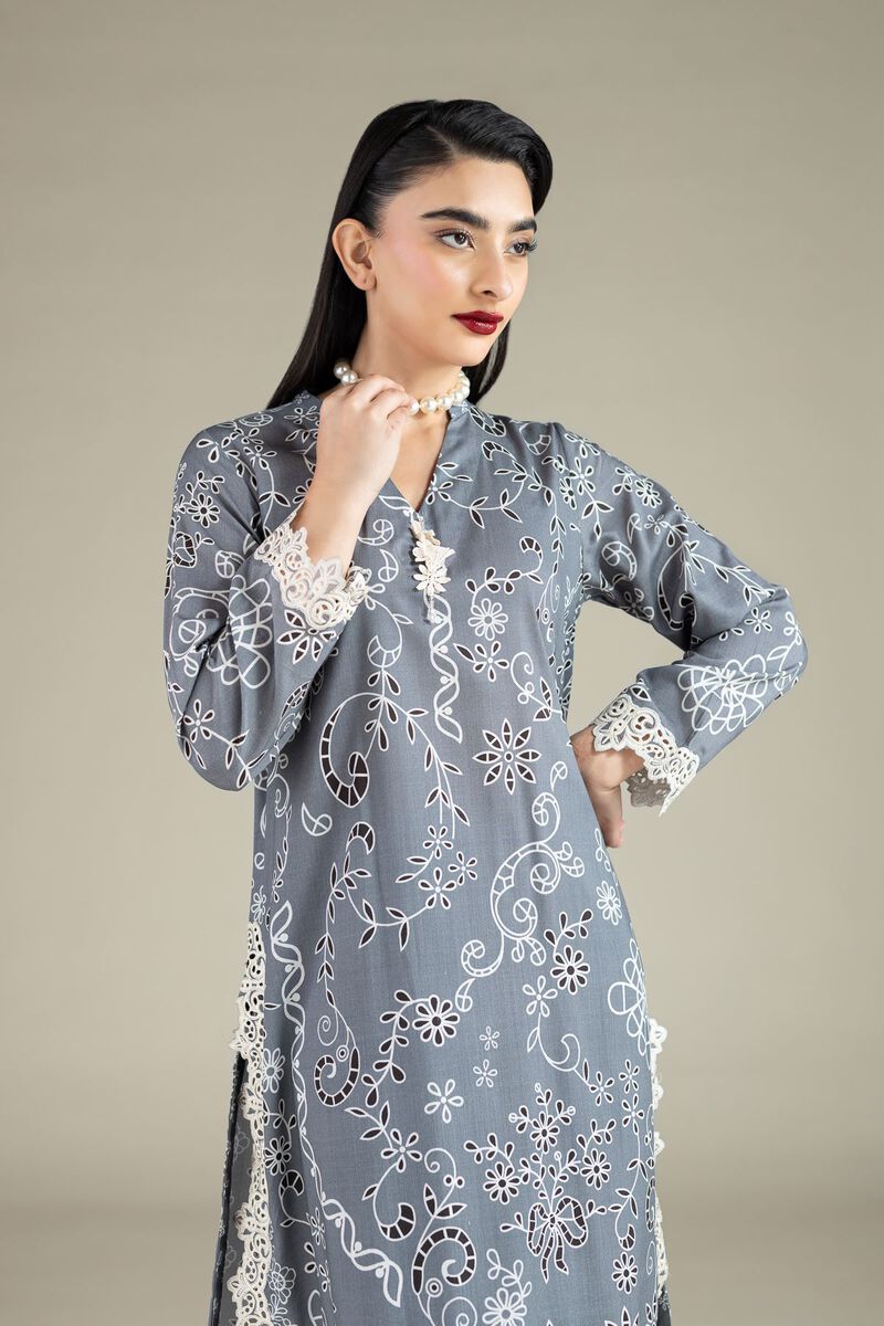 Embroidered | Raw Silk | Kurta | USD 50.00