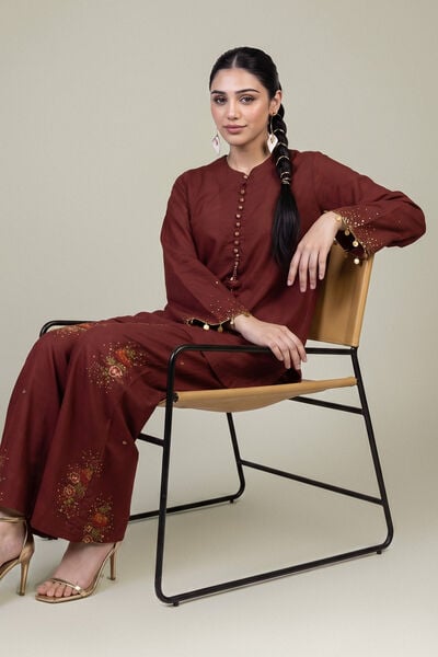 Embroidered | Raw Silk | Raw Silk Kurta | USD 45.00