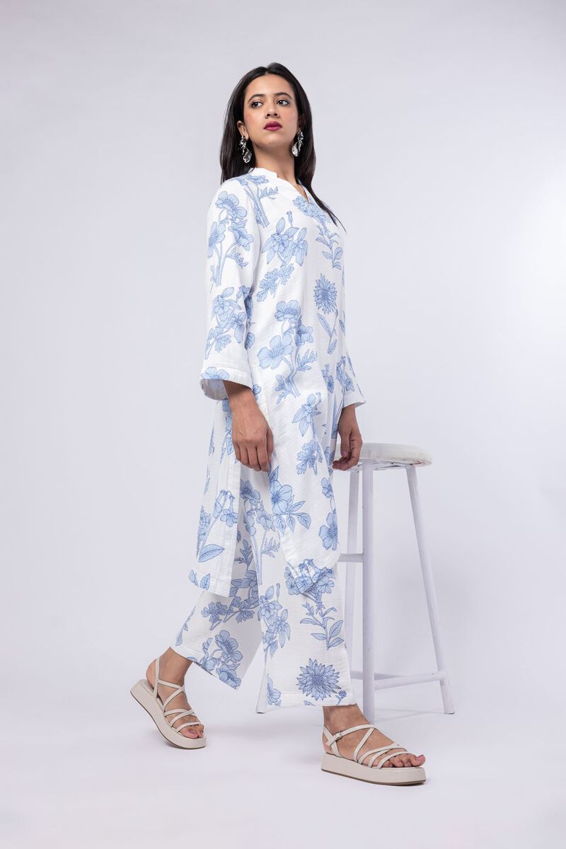 Printed | Cheese Cloth | Pants | null