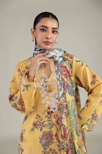 Embroidered | Textured Lawn | 3-Piece Tailored Lawn | USD 65.00