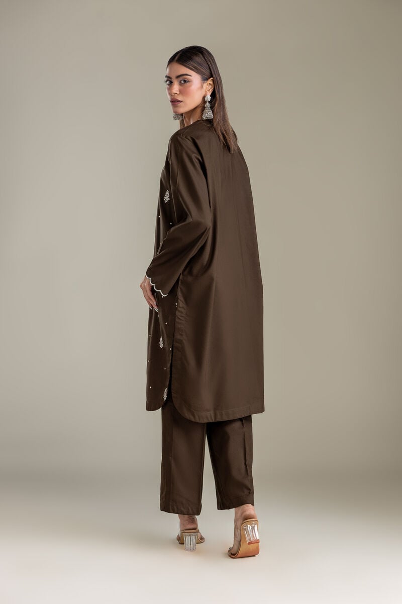 Embroidered | Blended Viscose | Tailored 2 Piece | null
