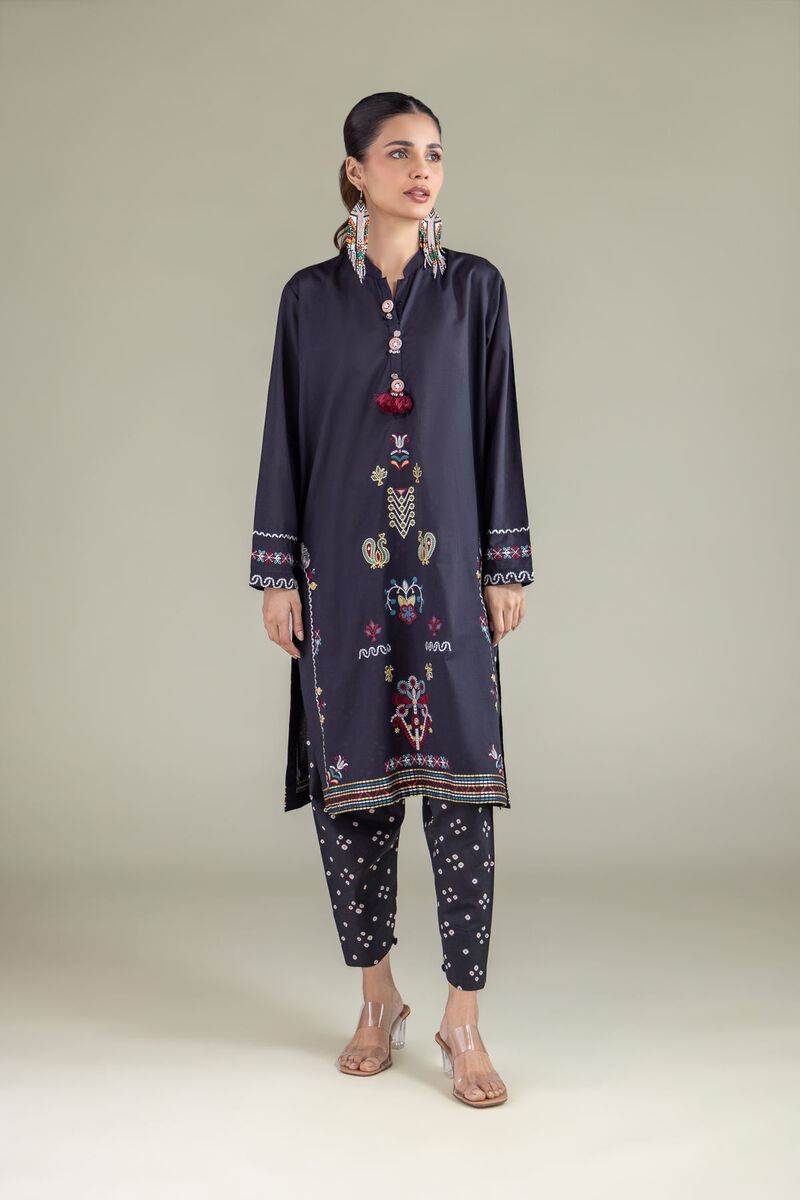 Embroidered | Cambric | Kurta | USD 40.00