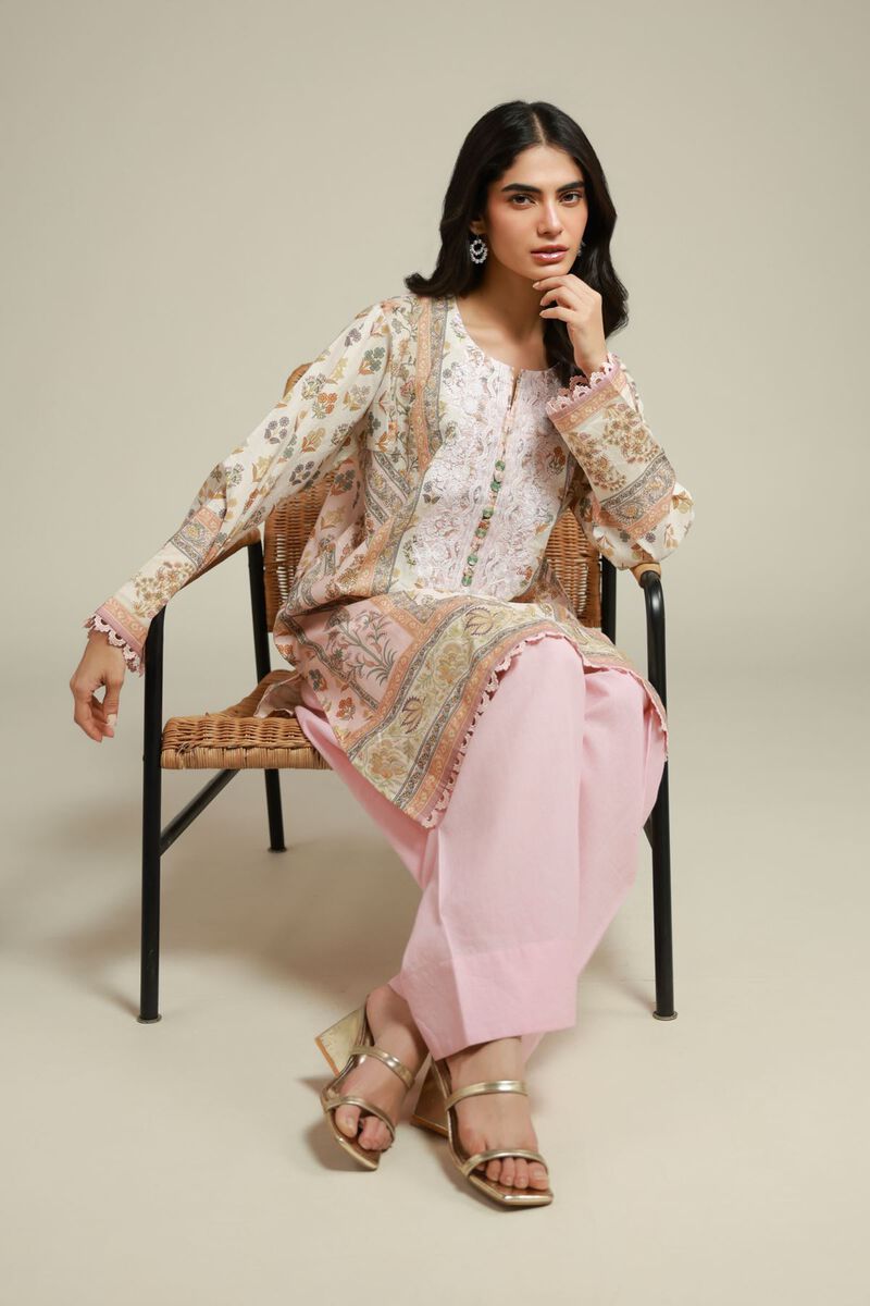 Embroidered | Textured Lawn | Tailored 2 Piece | Top and Bottom | USD 55.00