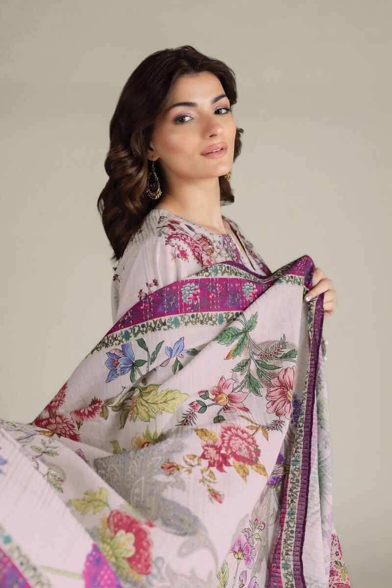 Printed | Mesuri Dobby | Tailored 3 Piece | USD 65.00