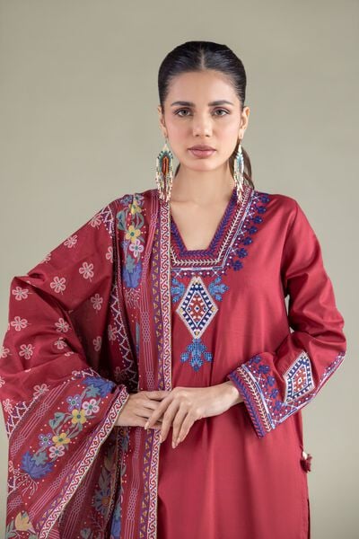 Embroidered | Cambric | Kurta | USD 35.00