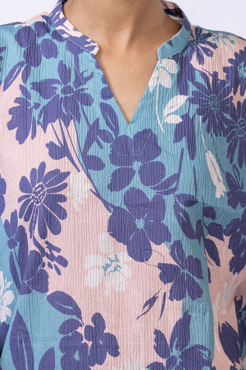 Printed | Ripple Crinkle | Kurta | USD 7.50