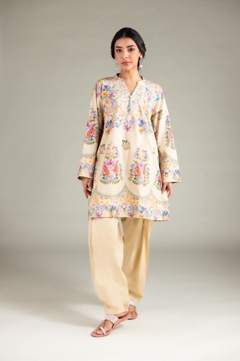 Embroidered | Textured Cotton | Kurta | USD 35.00