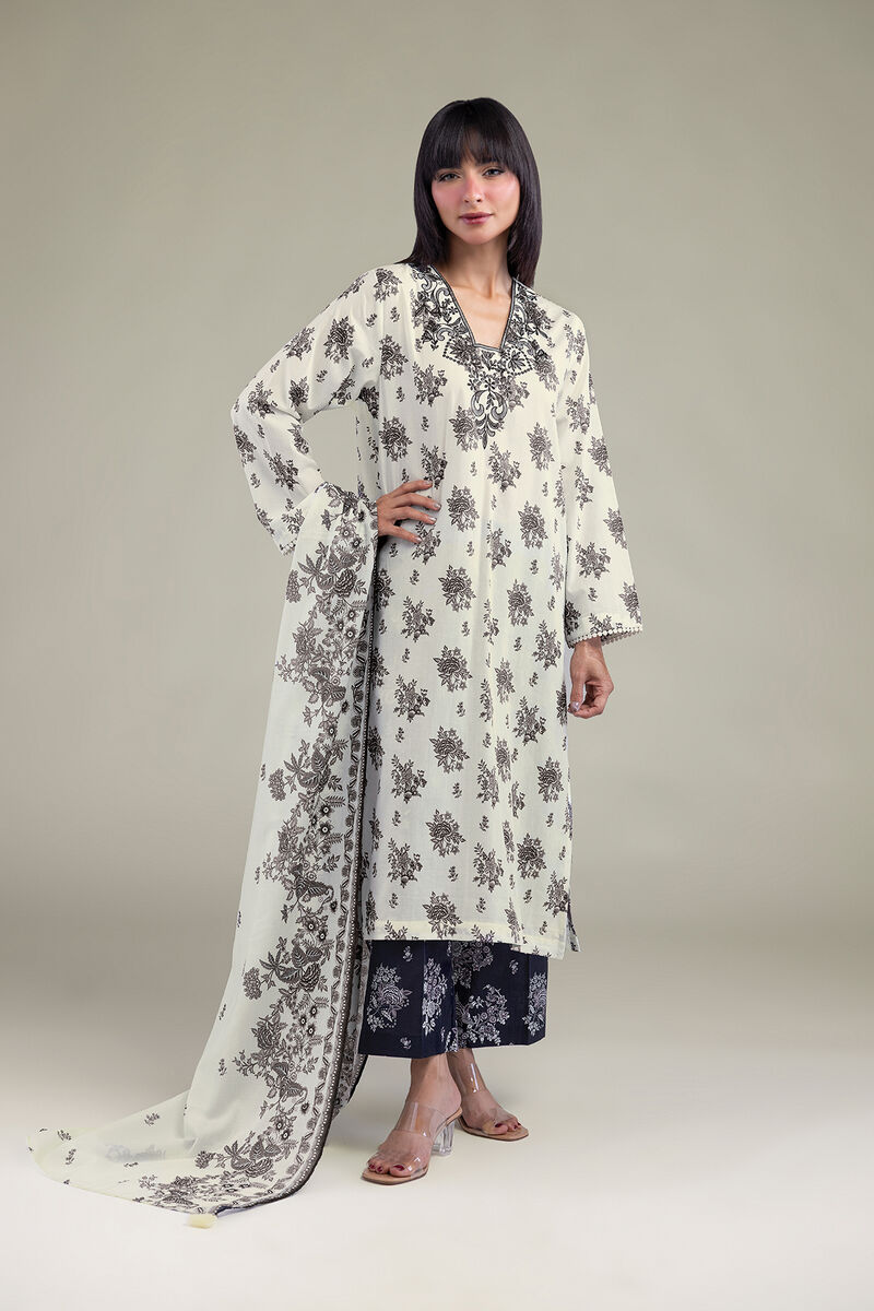 Embroidered | Lawn | Tailored 3-Piece Lawn | USD 70.00