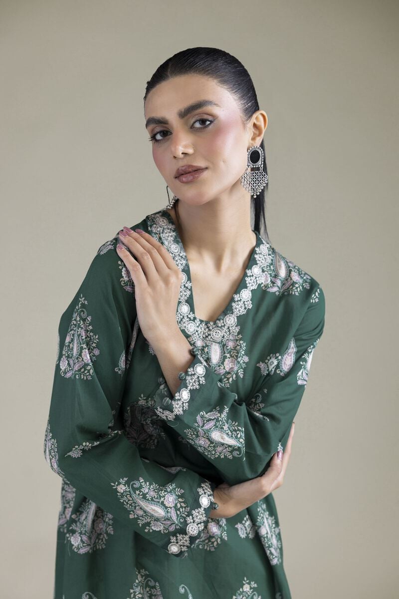 Embroidered | Cambric | Cambric Tailored 3-Piece | USD 65.00