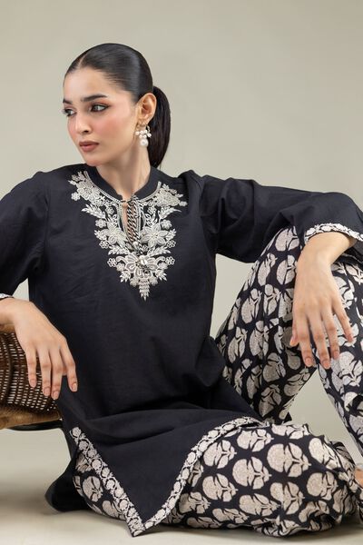 Embroidered | Cambric | Cambric Tailored 2-Piece | USD 55.00
