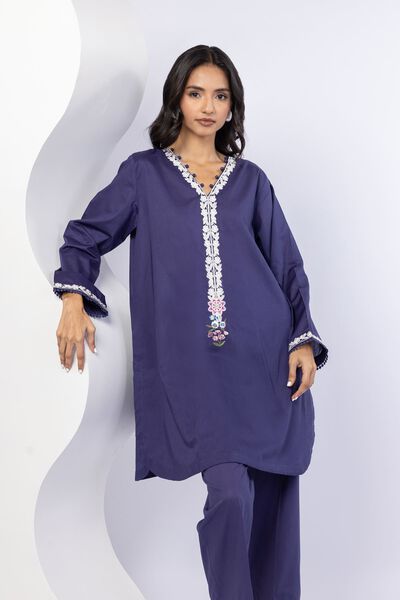 Embroidered | Cambric | Kurta | USD 25.00
