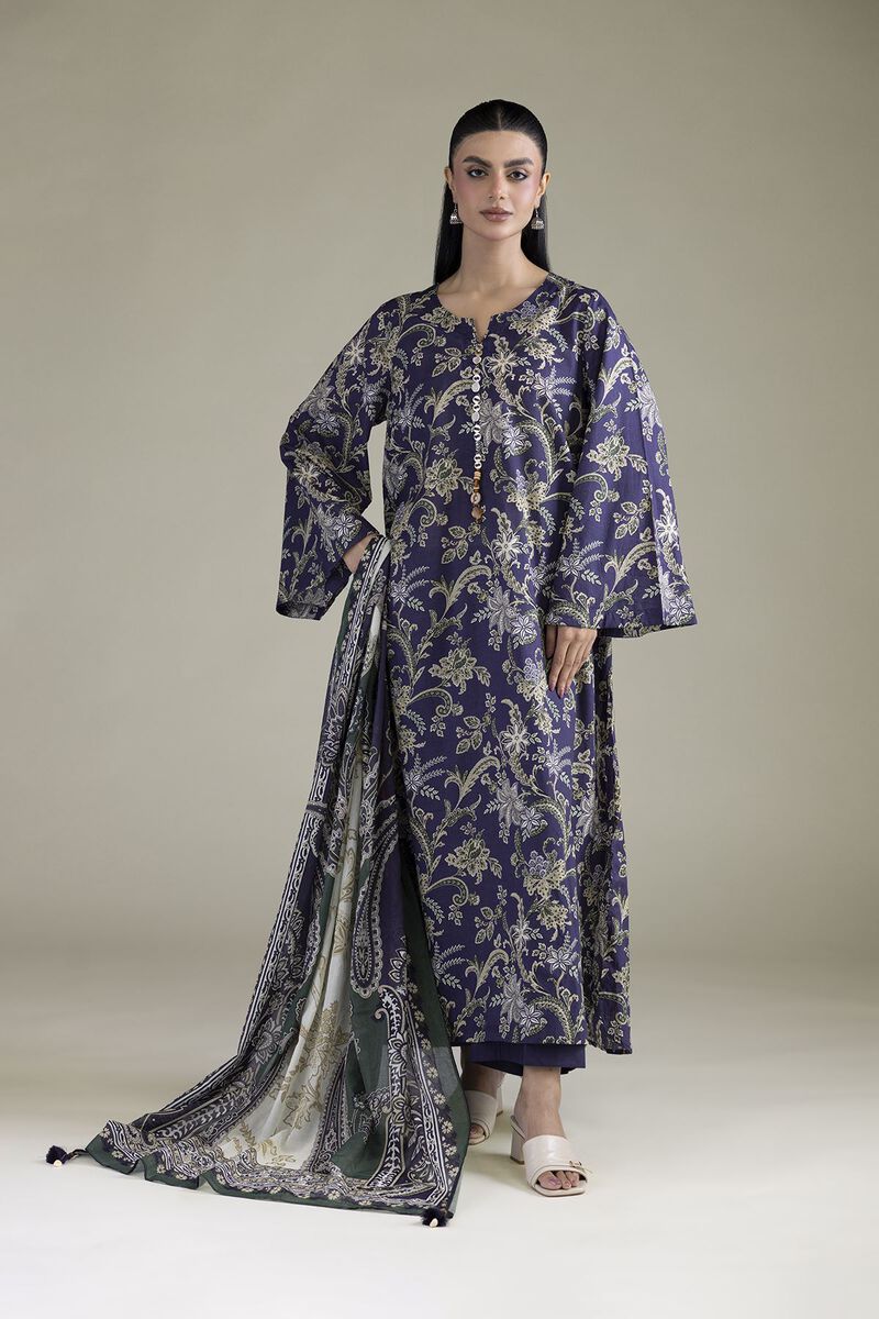 Printed | Lawn | Black Tailored Lawn | USD 65.00