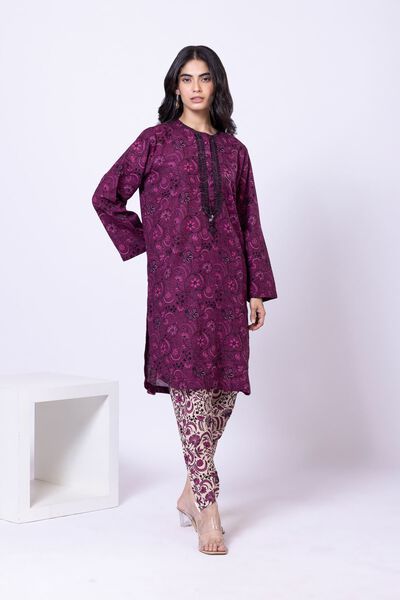 Embroidered | Textured Cotton | Kurta | USD 30.00