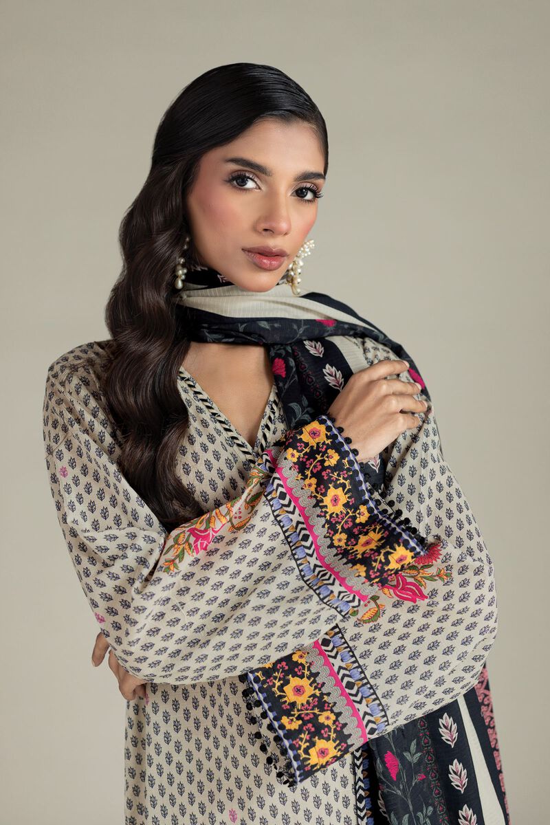 Printed | Cambric | Ready-Made 3-Piece Set | USD 65.00