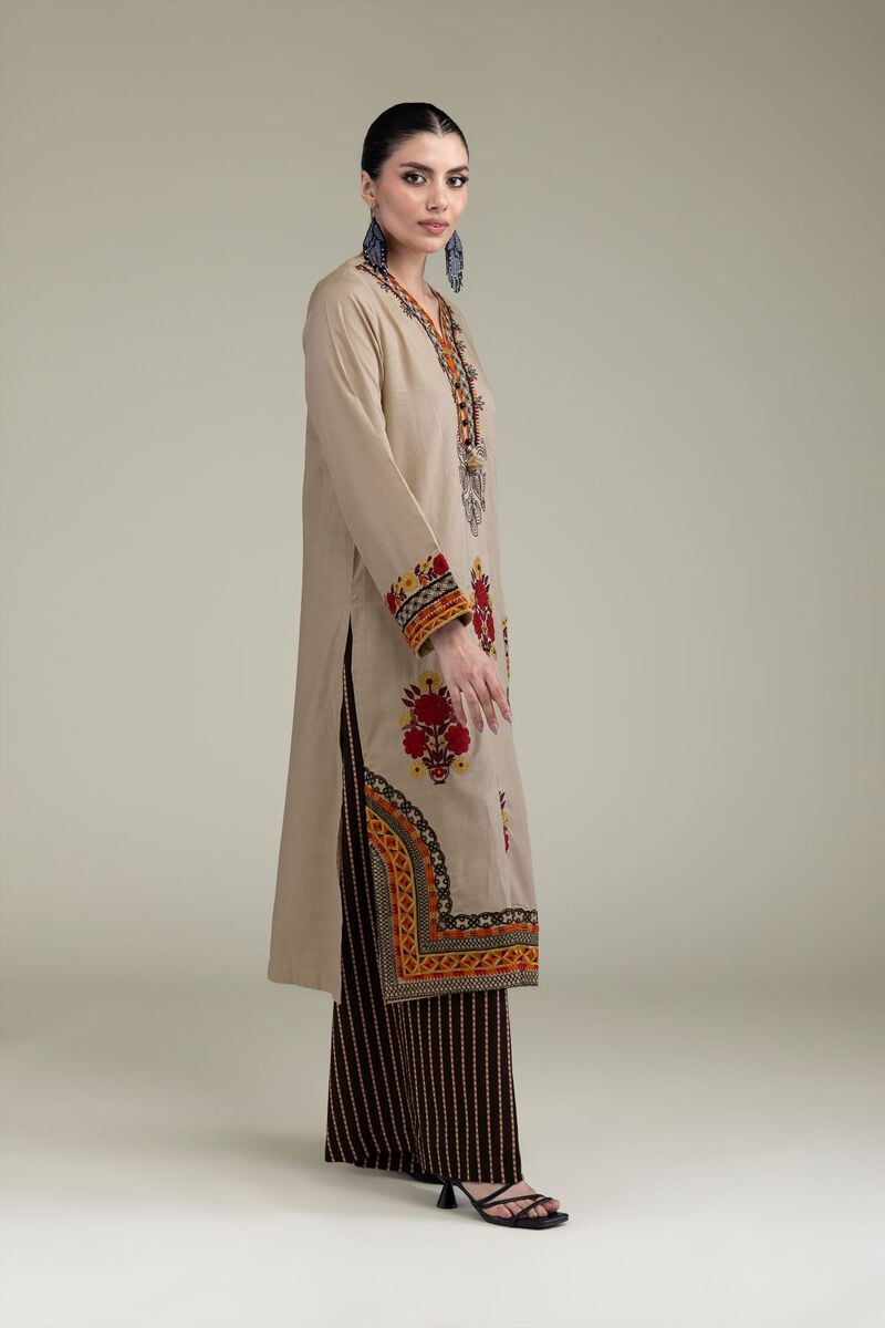 Embroidered | Raw Silk | Raw Silk Pants | USD 30.00