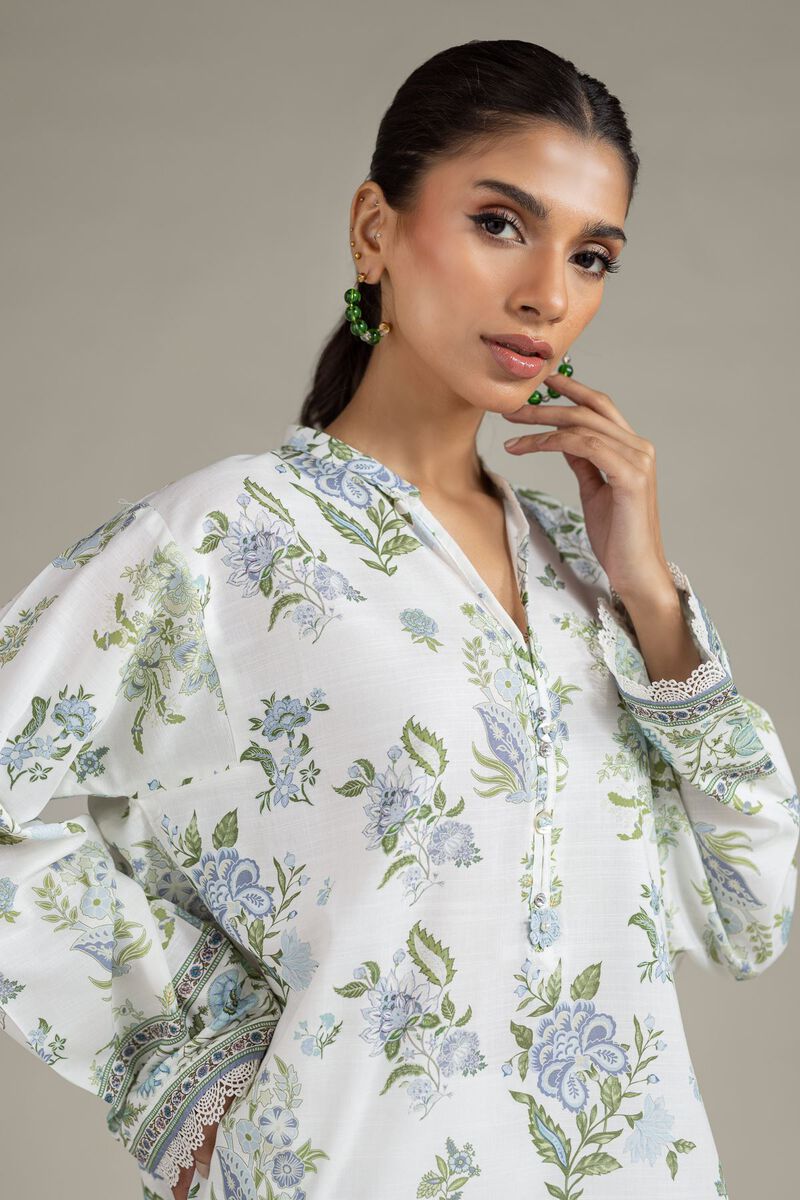 Printed | Raw Silk | Kurta | USD 30.00