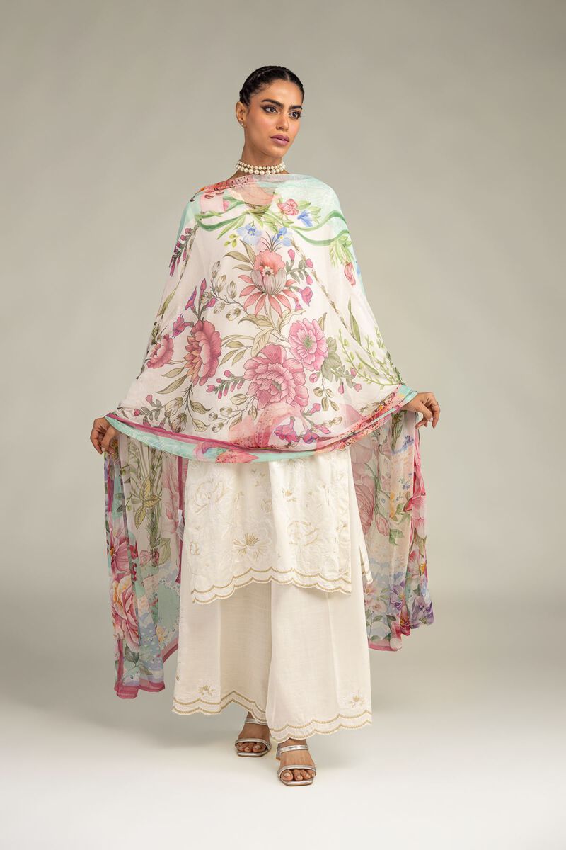 Embroidered | Mesuri | Mesuri Floral Dupatta | USD 30.00