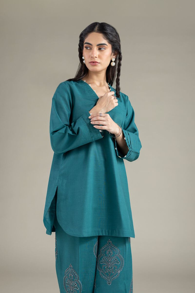 Dyed | Khaddar | Kurta | USD 12.50