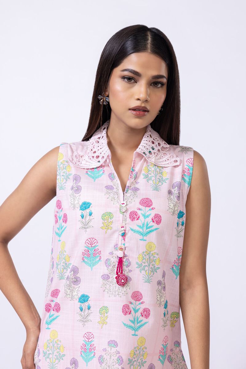 Embroidered | Crosshatch Poplin | Kurta | USD 7.50