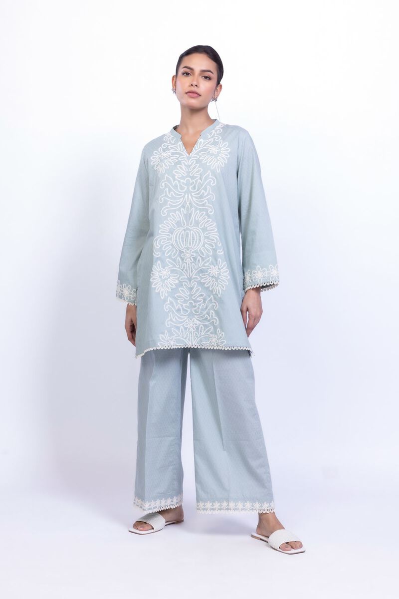 Embroidered | Cotton Dobby | Lace Cotton Pants | USD 20.00