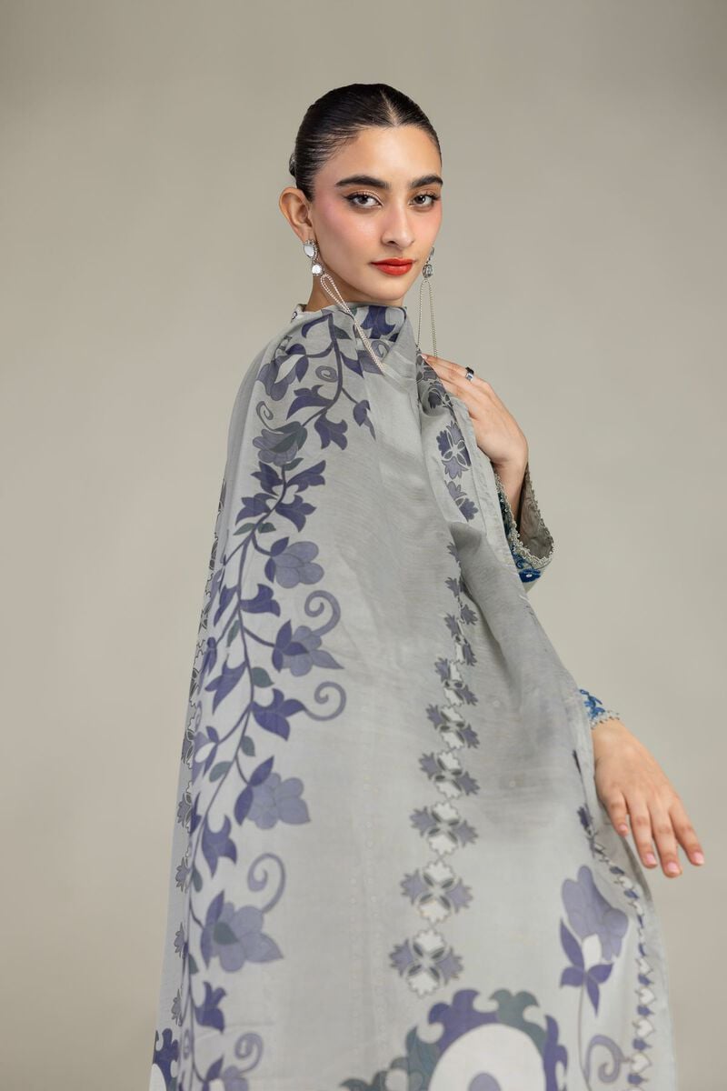 Embroidered | Mesuri | Floral Mesuri Dupatta | USD 30.00