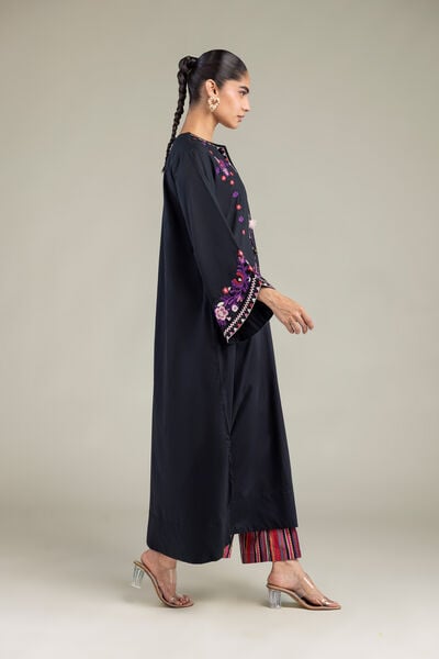 Embroidered | Cambric | Printed Cambric Pants | USD 30.00