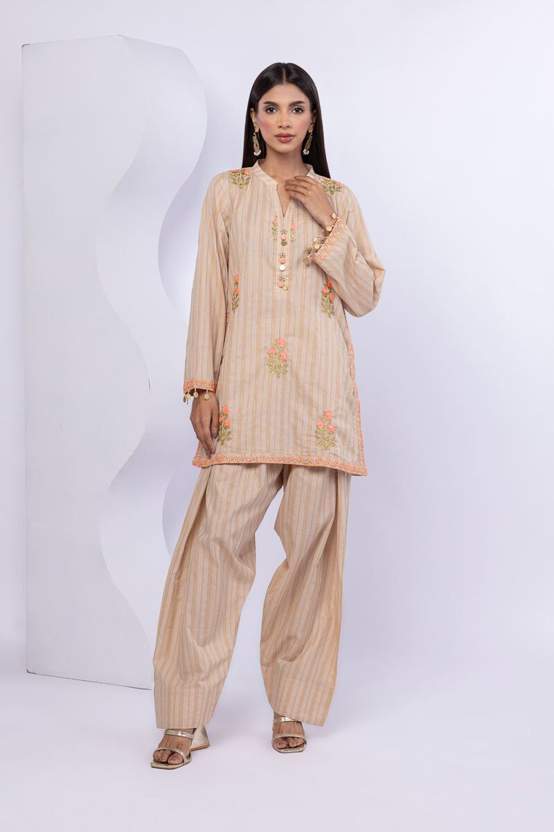 Dyed | Lurex Stripes | Pants | USD 9.00