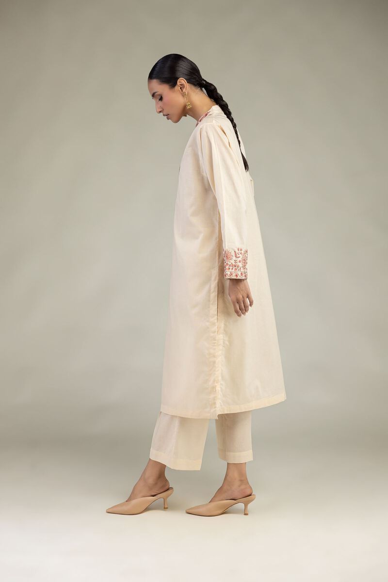 Embroidered | Cambric | Solid Cambric Pants | USD 25.00