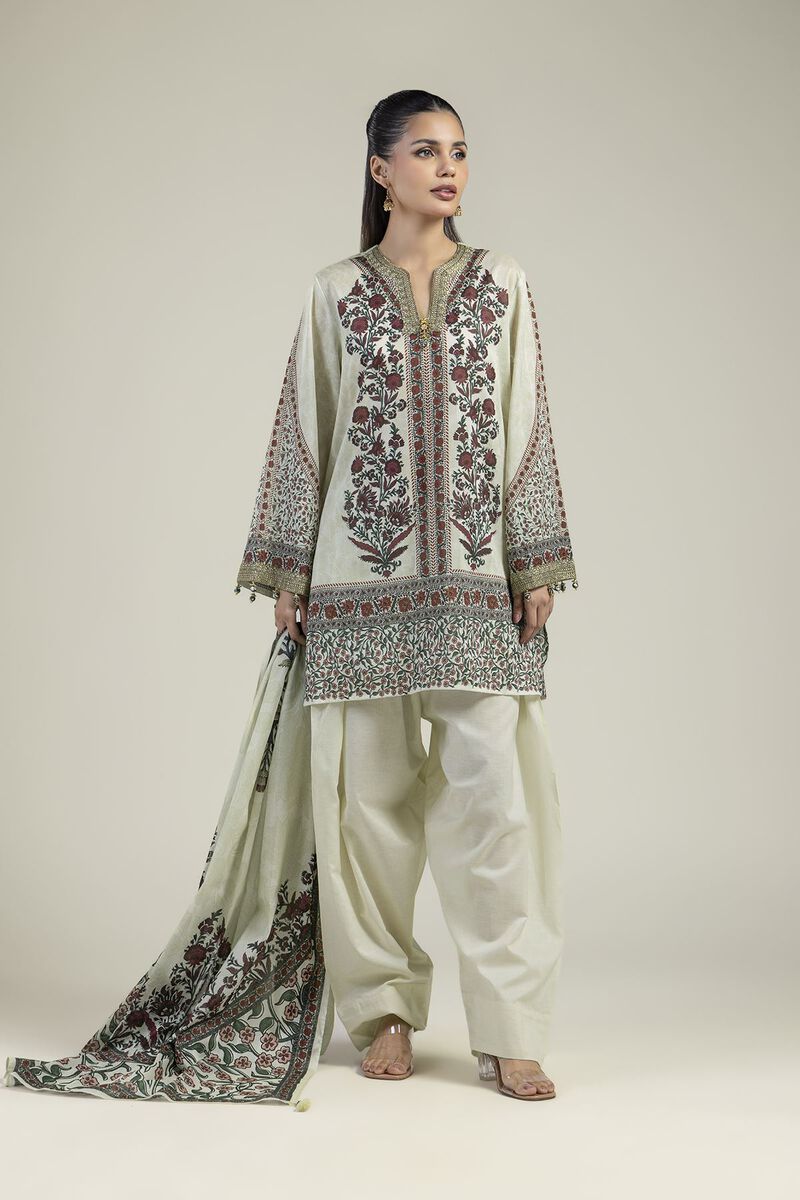 Embroidered | Textured Lawn | Tailored Lawn 3-Piece | USD 60.00
