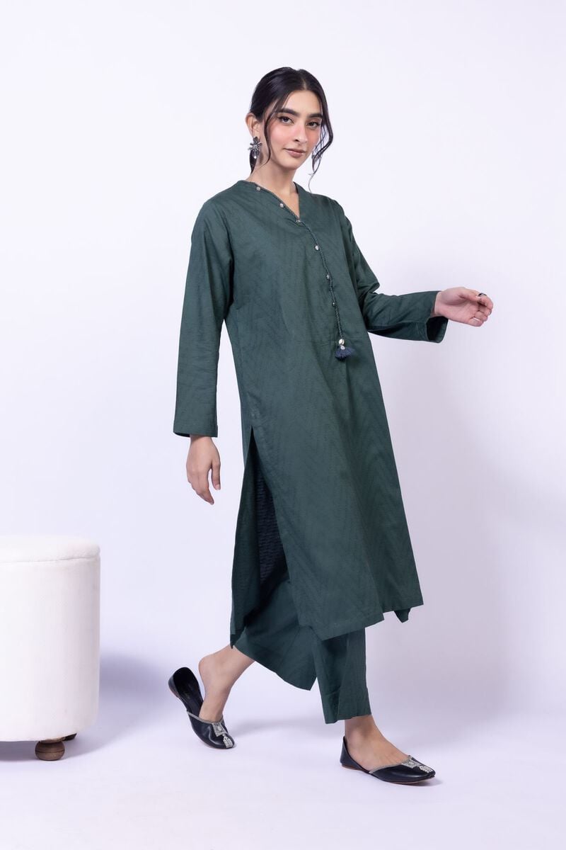 Dyed | Jacquard | Kurta | USD 30.00