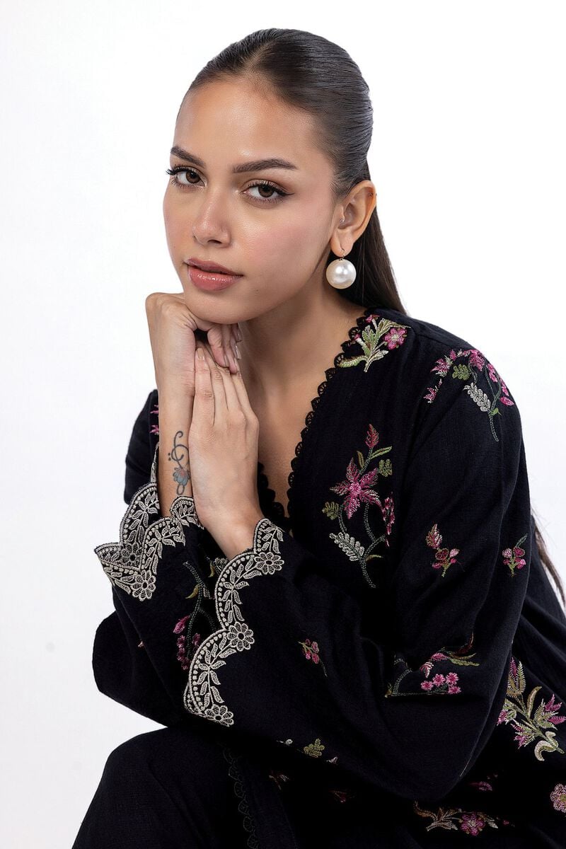 Embroidered | Crosshatch | Tailored 2 Piece | Top and Bottom | USD 45.00