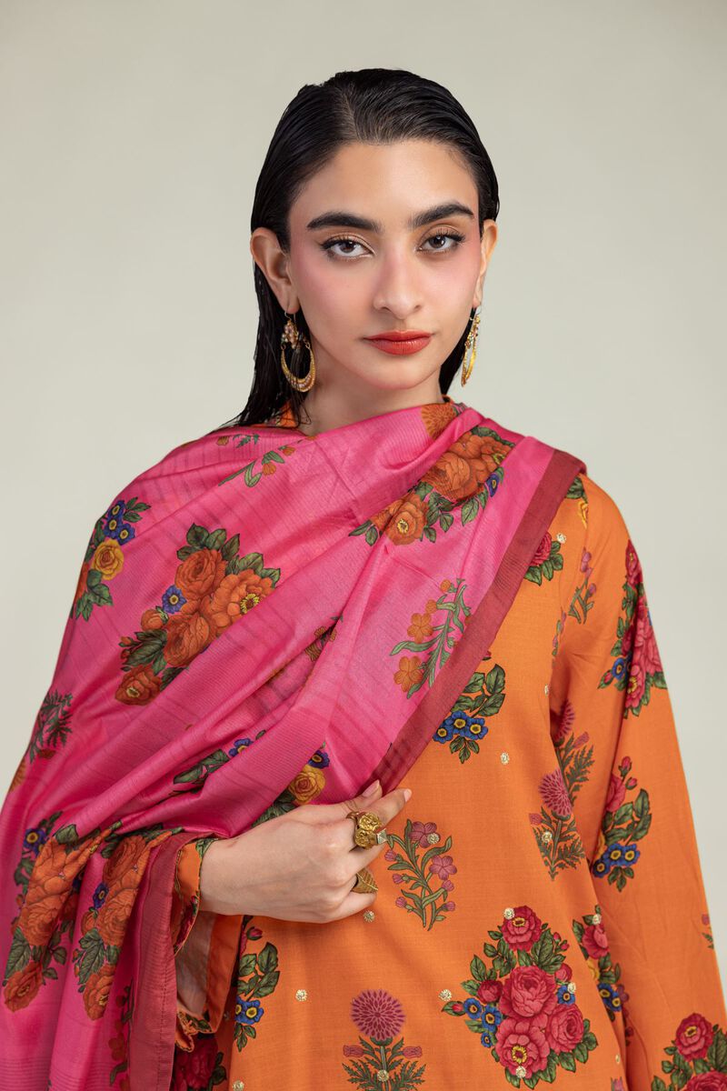 Embroidered | Mesuri | Floral Mesuri Dupatta | USD 30.00