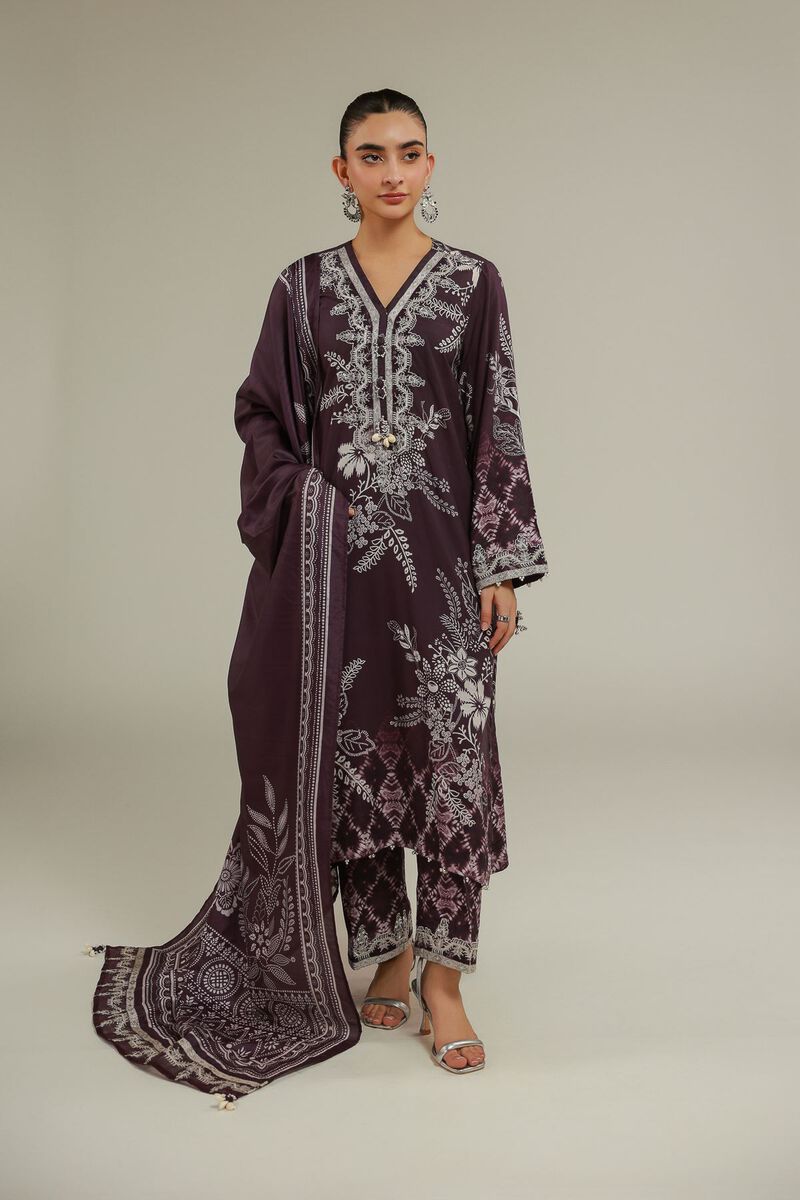 Embroidered | Polyester Silk | Floral All-Season Dupatta | USD 40.00