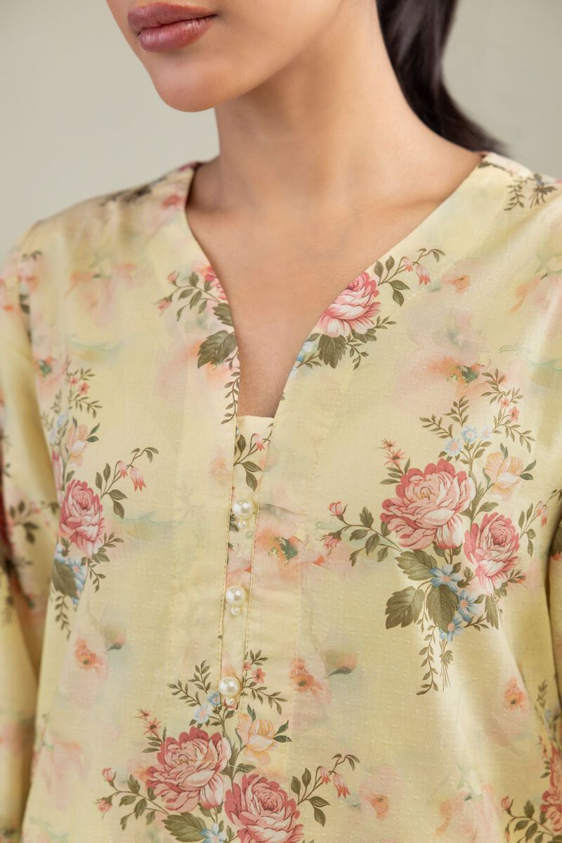 Printed | Cotton Dobby | Floral Printed Kurta | USD 35.00