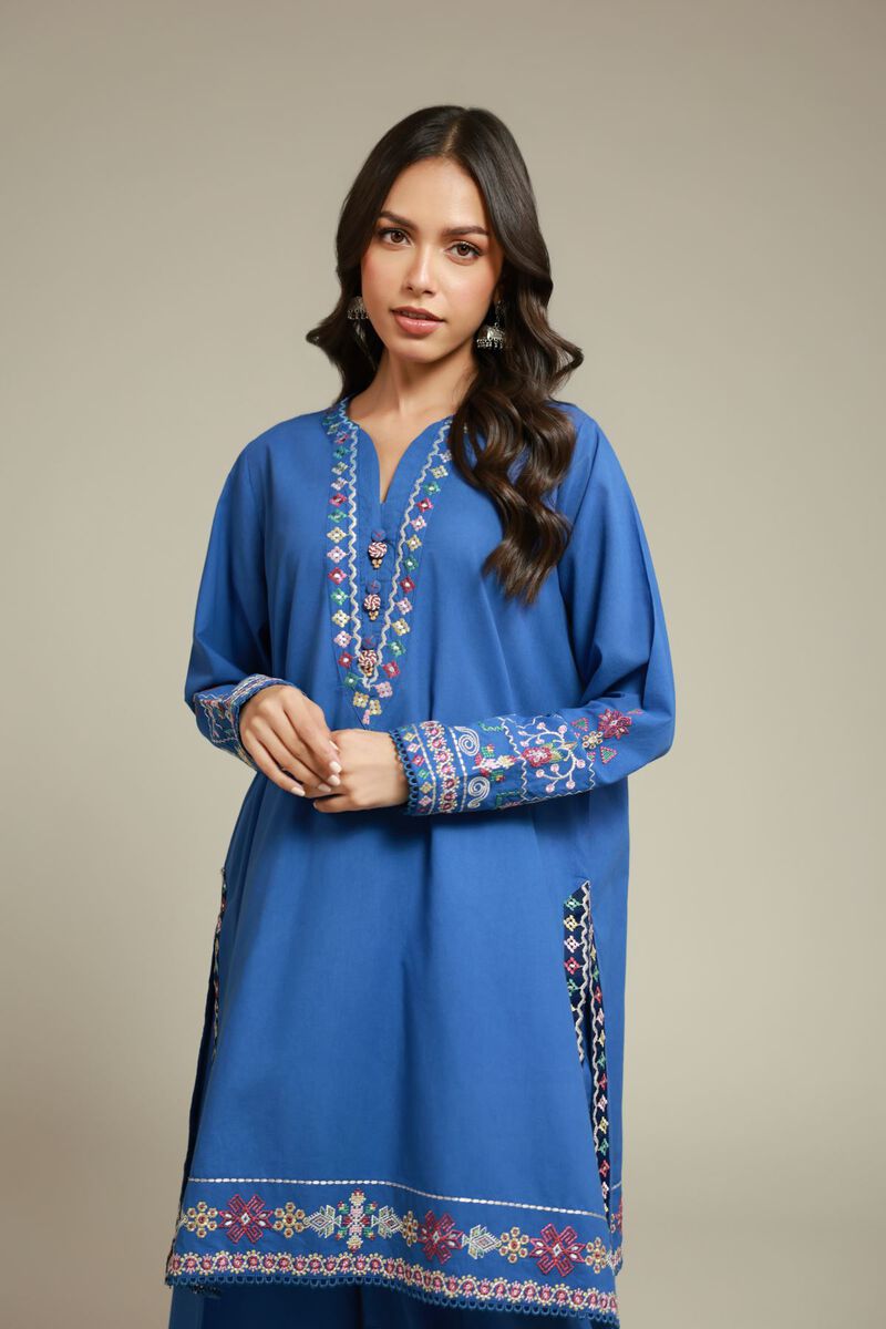 Embroidered | Cambric | 2-Piece Tailored Set | USD 55.00