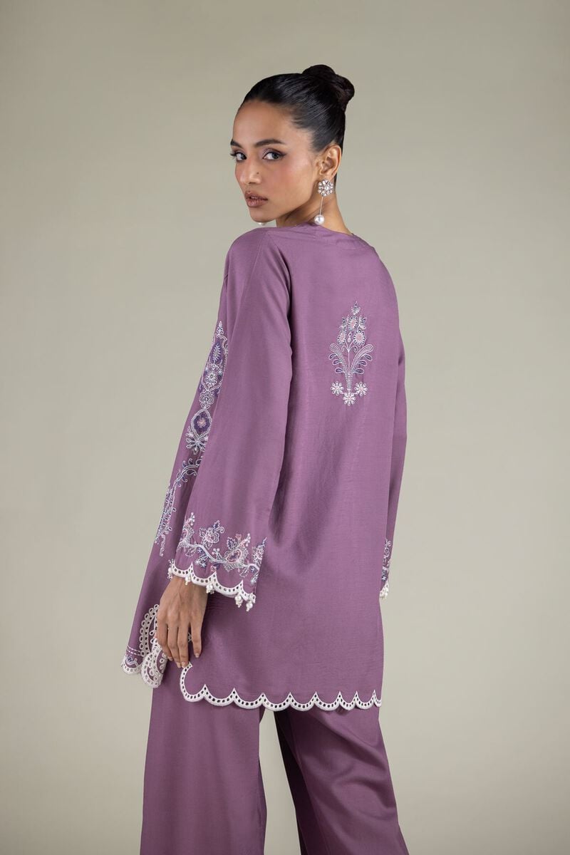 Embroidered | Raw Silk | Kurta | USD 65.00